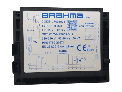 Gas burner control Brahma NDTM31