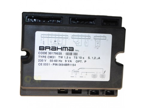 Gas burner control BRAHMA CM31