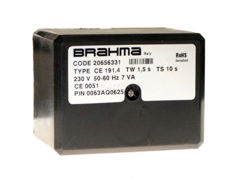 Gas burner control BRAHMA CE 191.4