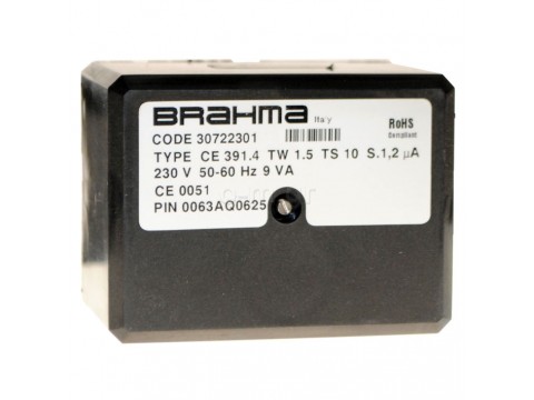 Gas burner control BRAHMA CE 391.4