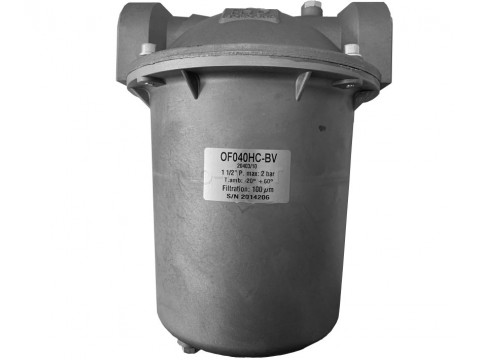 Oil filter FAG 1 1/2'', aluminum bowl 2lt